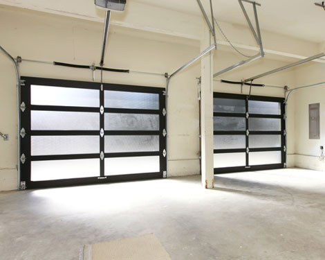 Glass garage door Dobbs Ferry